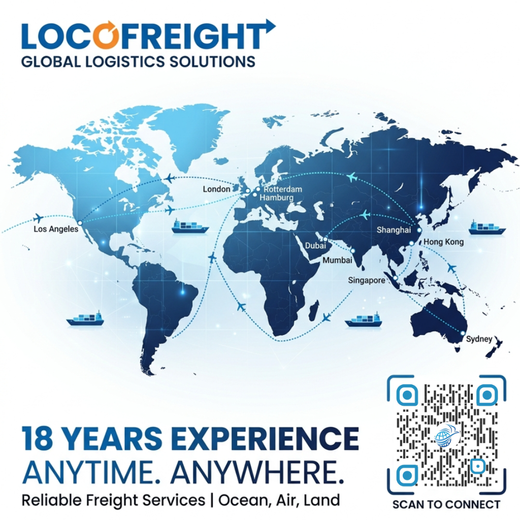 LOCOFREIGHT Global Network and Experience