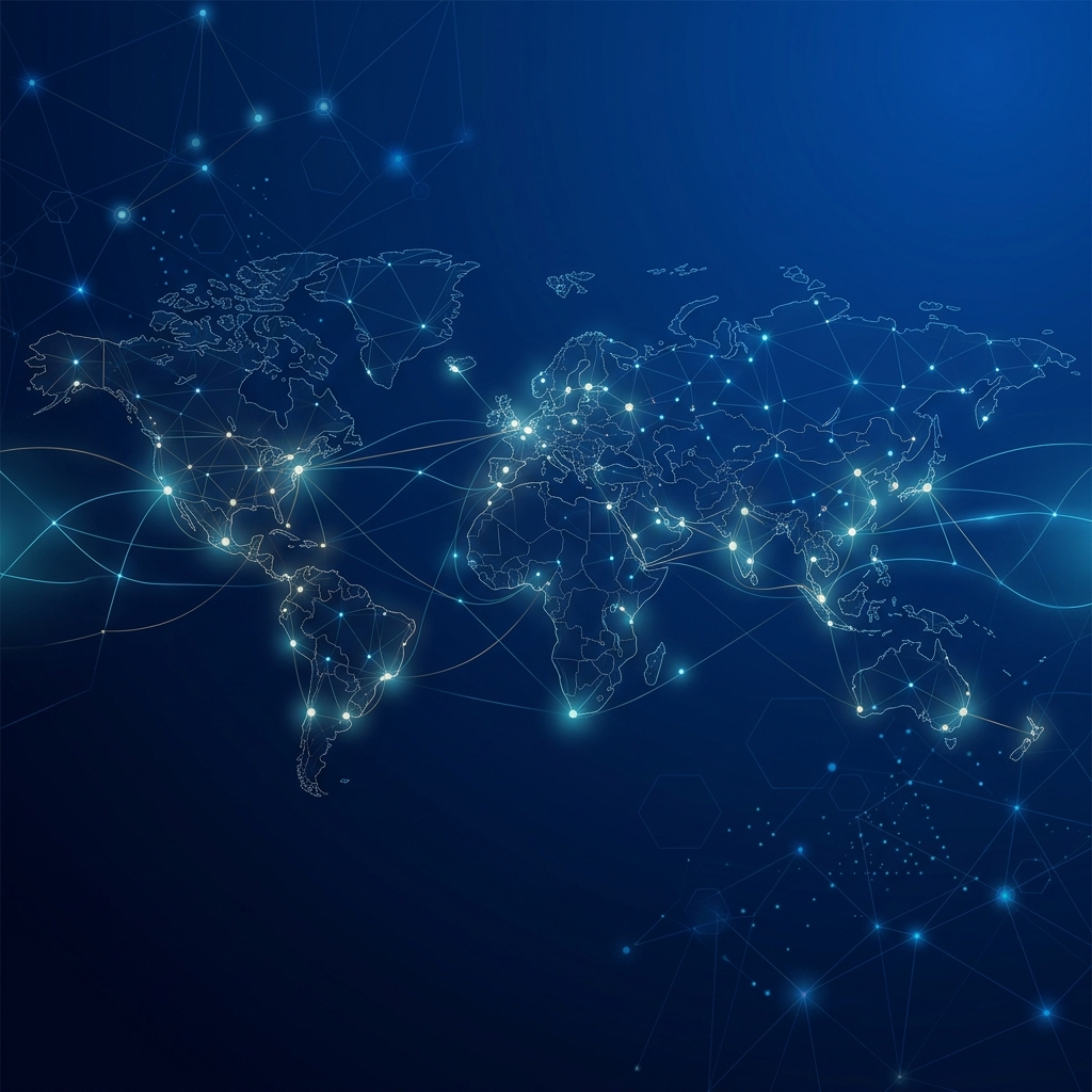 Global Network Background